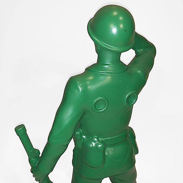giant green army man