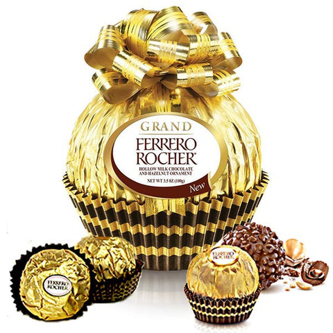 Holiday Giant Lindor Milk Chocolate Truffle Maxi Ball 8.8 oz