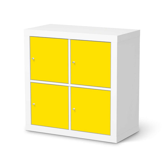 Selbstklebende Folie IKEA Kallax Regal 1 Türe - Design: Blue