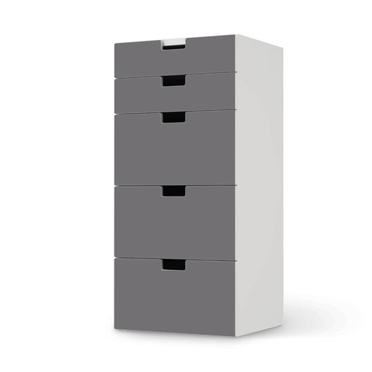 Möbel Klebefolie IKEA Stuva / Malad Kommode - 5 Schubladen - Schwarz