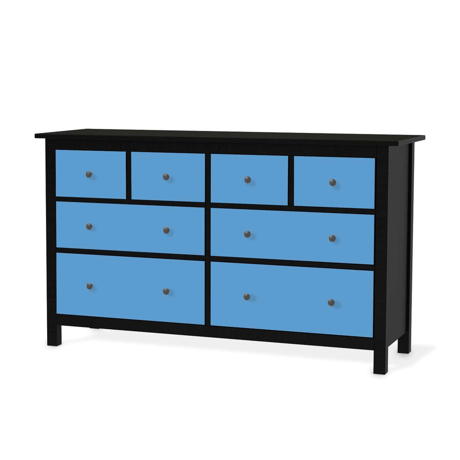 Mobelfolie Ikea Hemnes Kommode 8 Schubladen Blau Light Creatisto