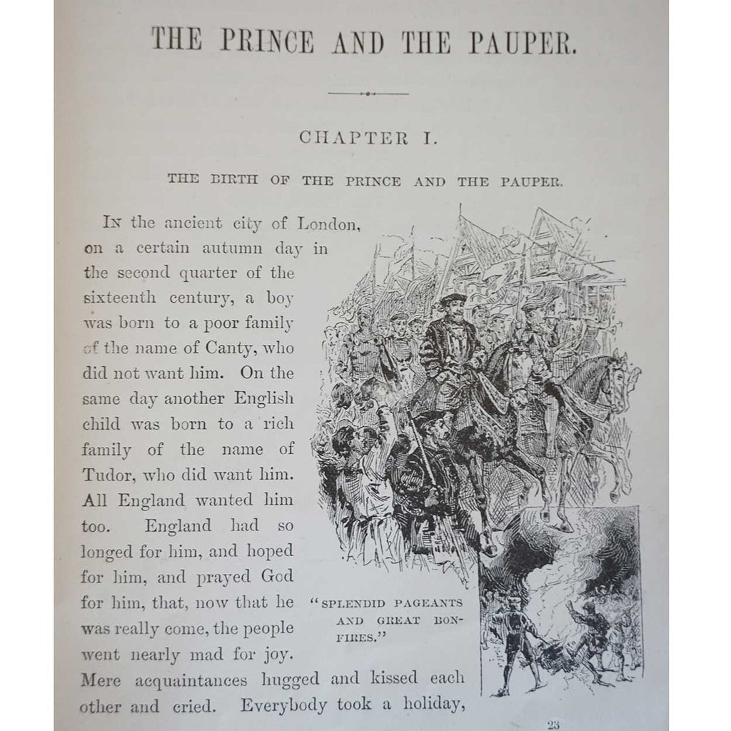 mark twain book prince and the pauper