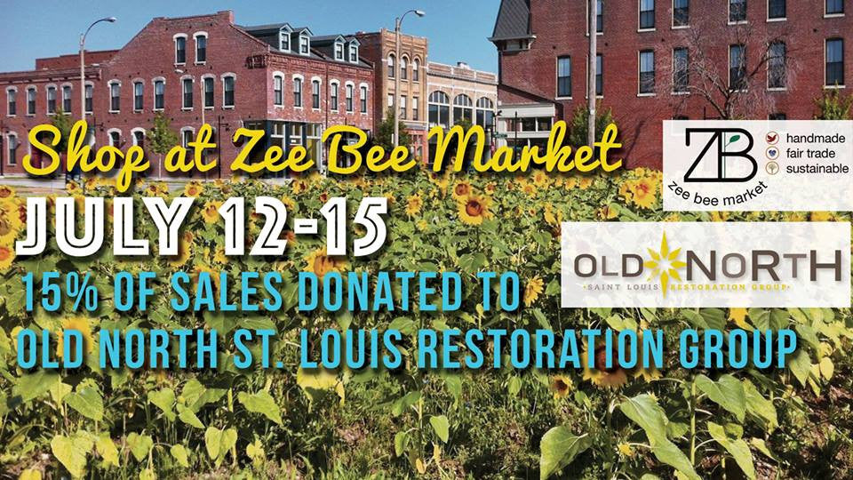 Shop for Sustainability-Fundraising for Old North St. Louis Restoratio – Zee Bee Market LLC