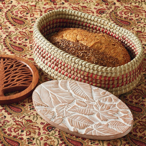 Tree of Life Bread Warmer Basket