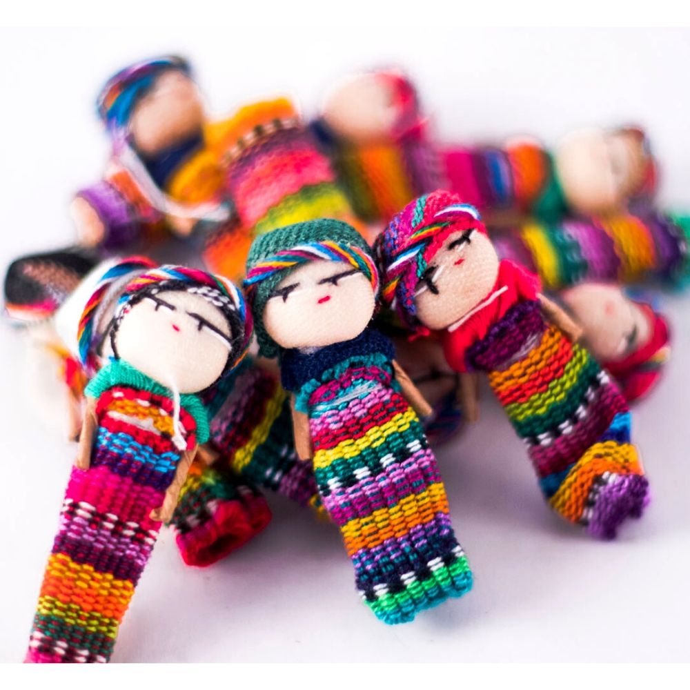 african worry dolls