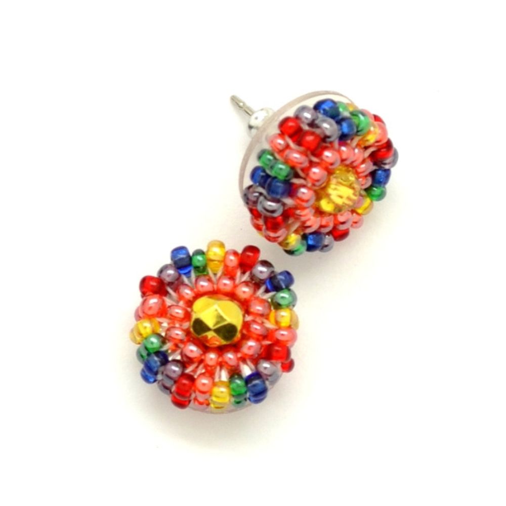 Coney Island Candy Necklace Rainbow - Handmade Jewelry