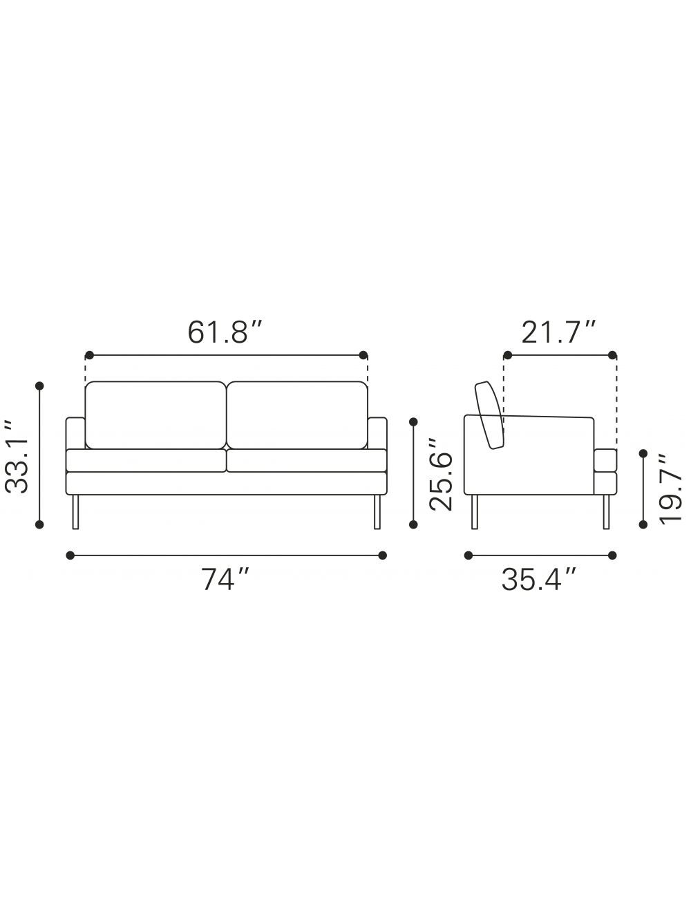 $25 Shipping Surcharge (Required) for "Black & White Hide Coffee Table"