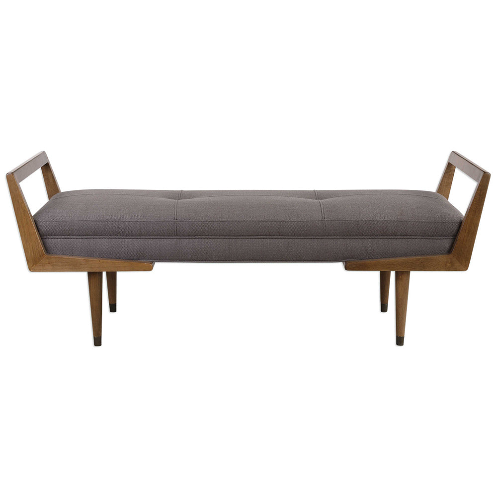 MidCentury Modern Upholstered Bench Scenario Home