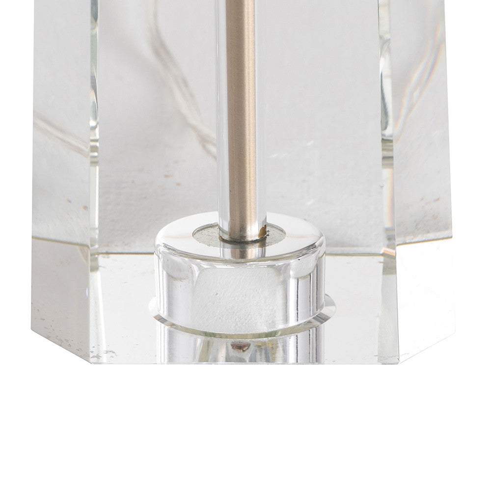 Arteriors Grace Faceted Crystal Body Table Lamp