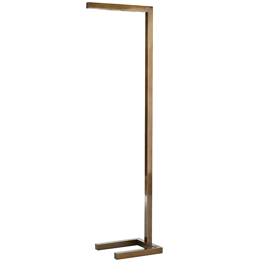 Arteriors Salford Ultra-Modern Angular Steel Floor Lamp