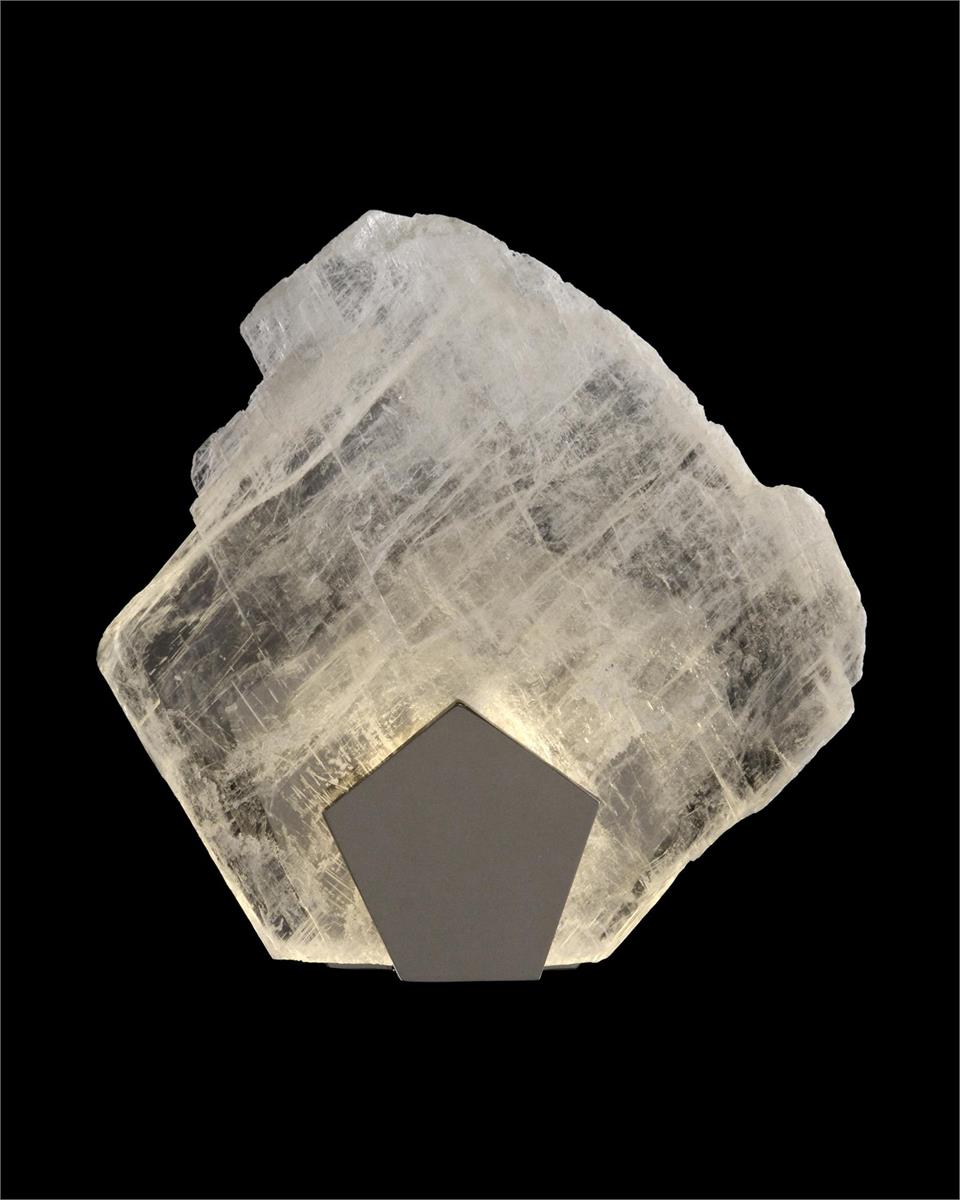 selenite wall sconce