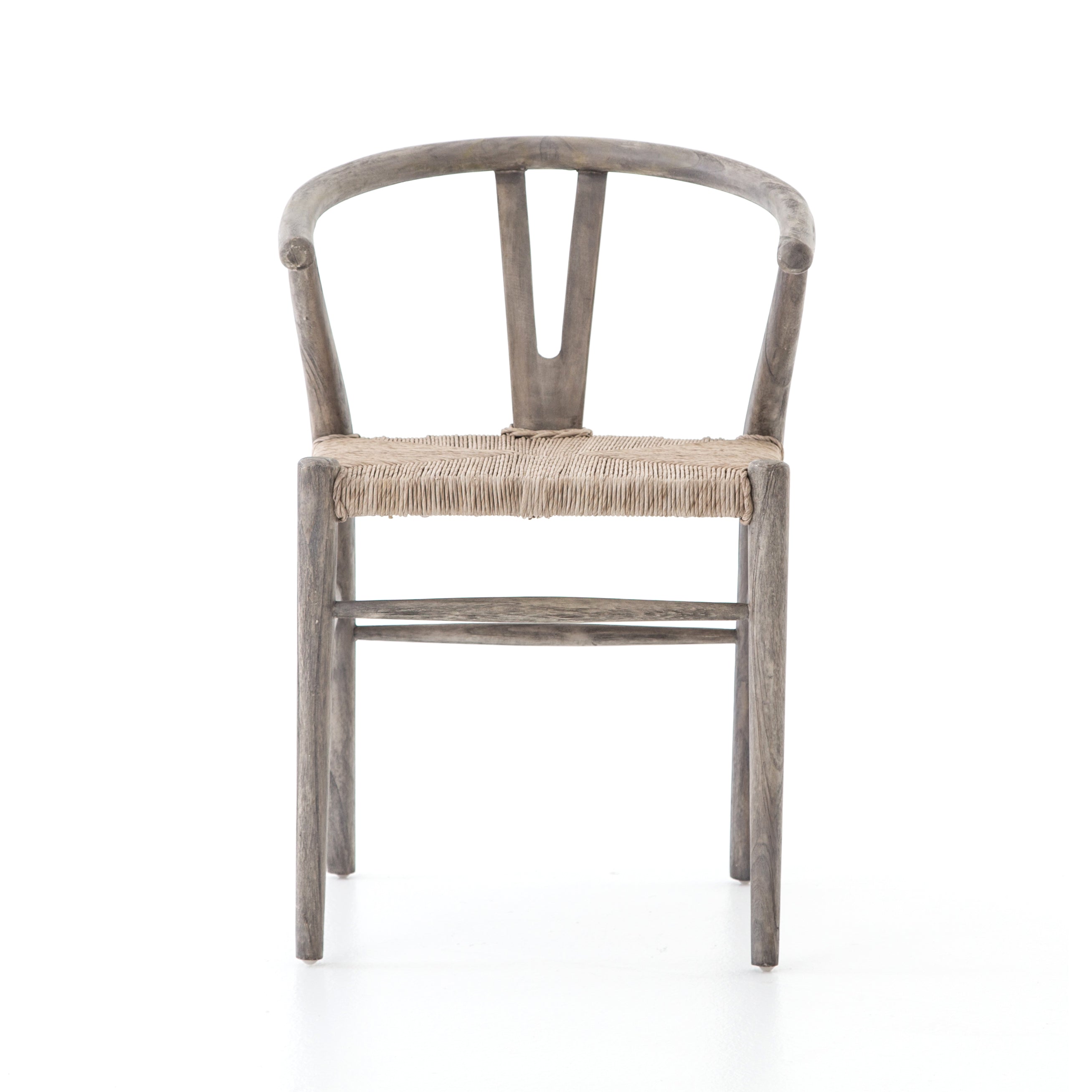 weathered gray chairs