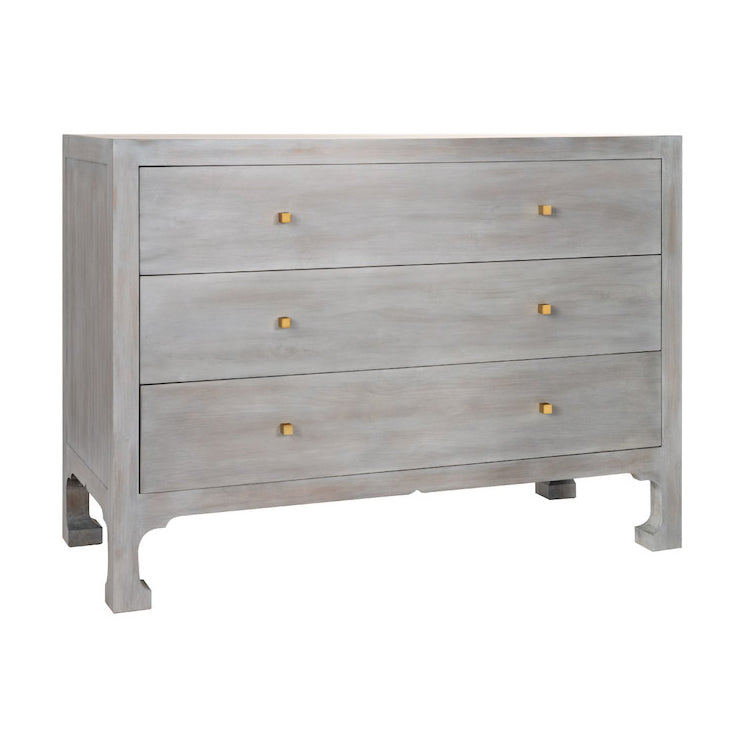 Morris 3 Drawer Dresser Grey Wash 25 Finish Options