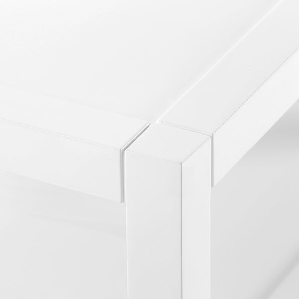 1-Drawer Side Table in White | Newport Collection | Villa & House ...