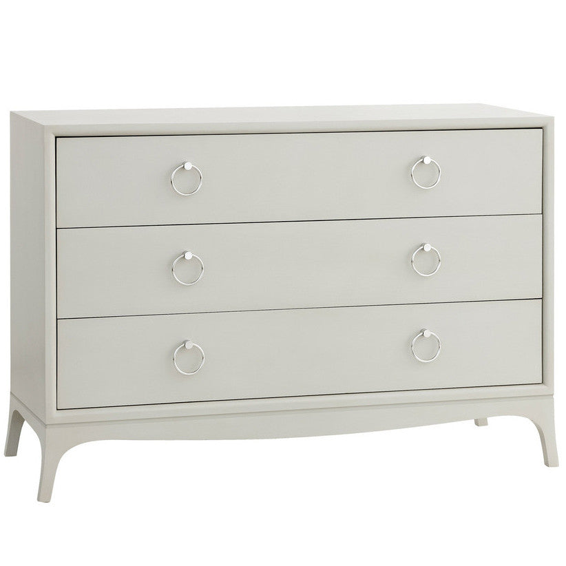 Fiona Three Drawer Low Boy Dresser French Grey 16 Finish 3