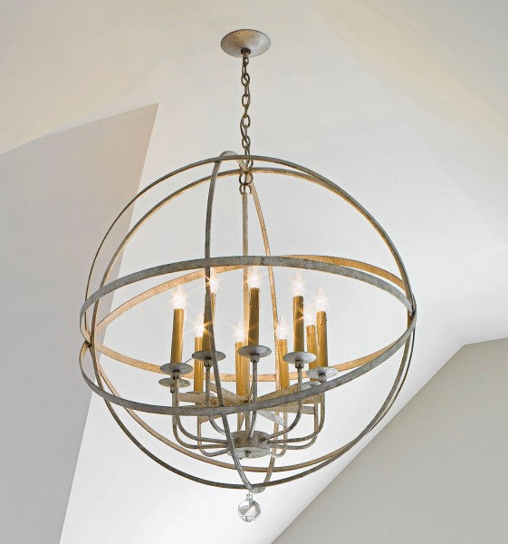 lighting crystal drop large lemonde sphere chandelier 8 finishes available 1_grande