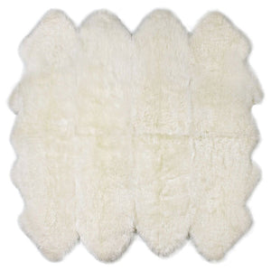 Rugs - Luxe Ivory Premium Sheepskin Rug - In 6 Sizes