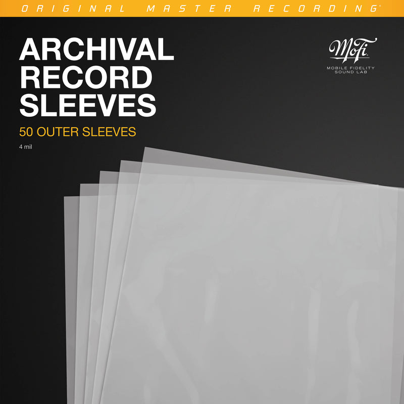 UltraClear Record Outer Sleeves (Pack of 50) – Mobile Fidelity Sound Lab