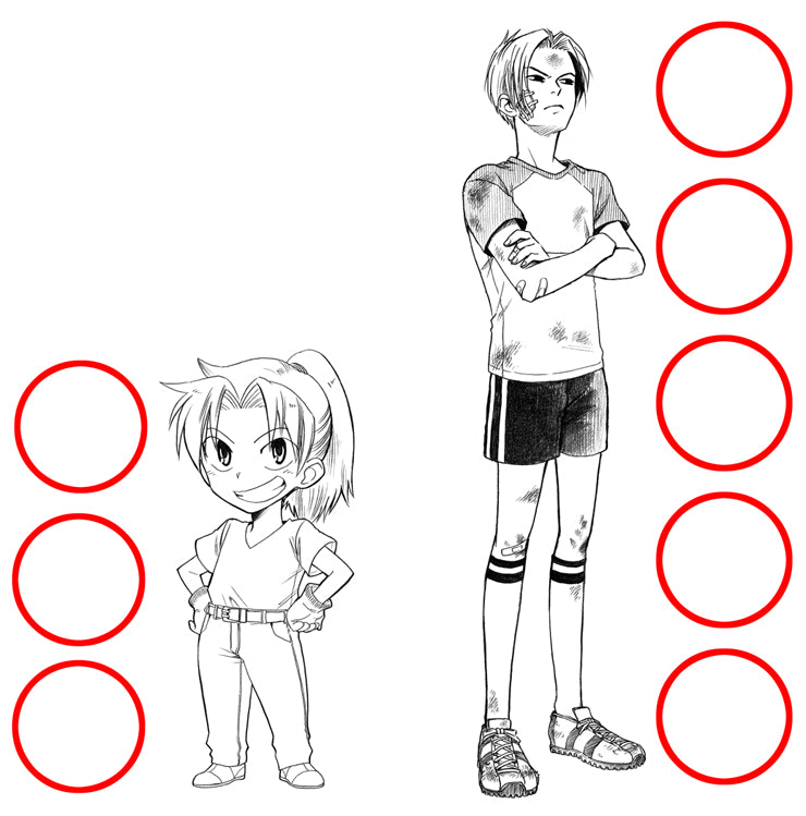 Advice for Drawing Male Characters – MANGA UNIVERSITY CAMPUS STORE