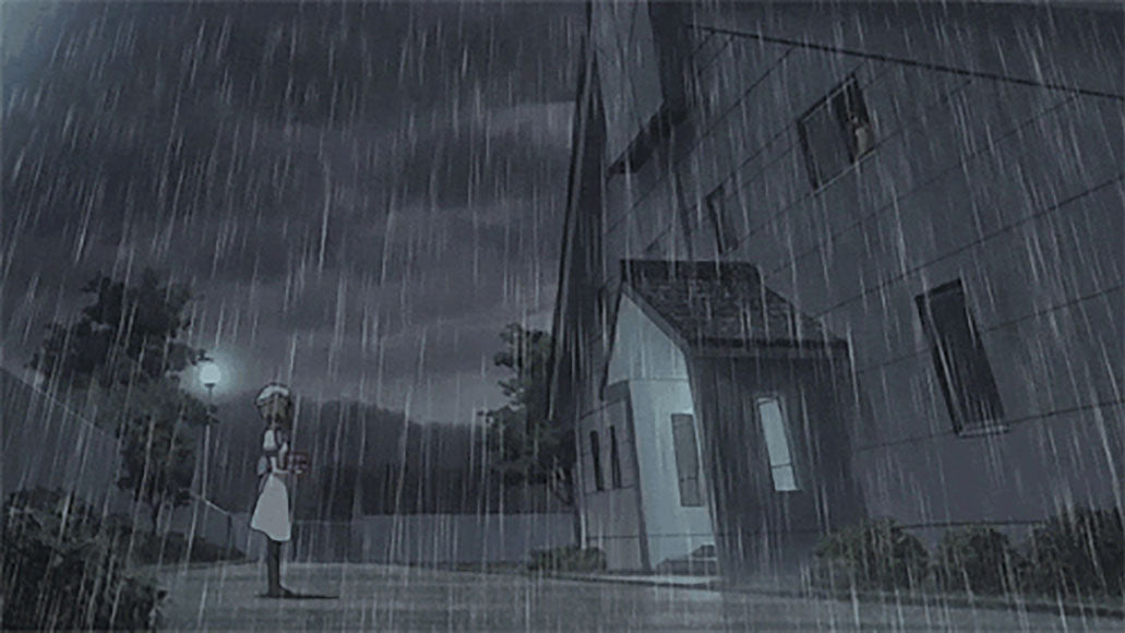 降る (furu) - to precipitate (fall) <br> From Higurashi no naku koro ni