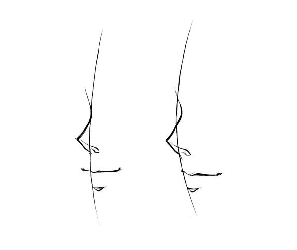 How To Draw Anime Noses Step by Step Drawing Guide by Dawn  DragoArt