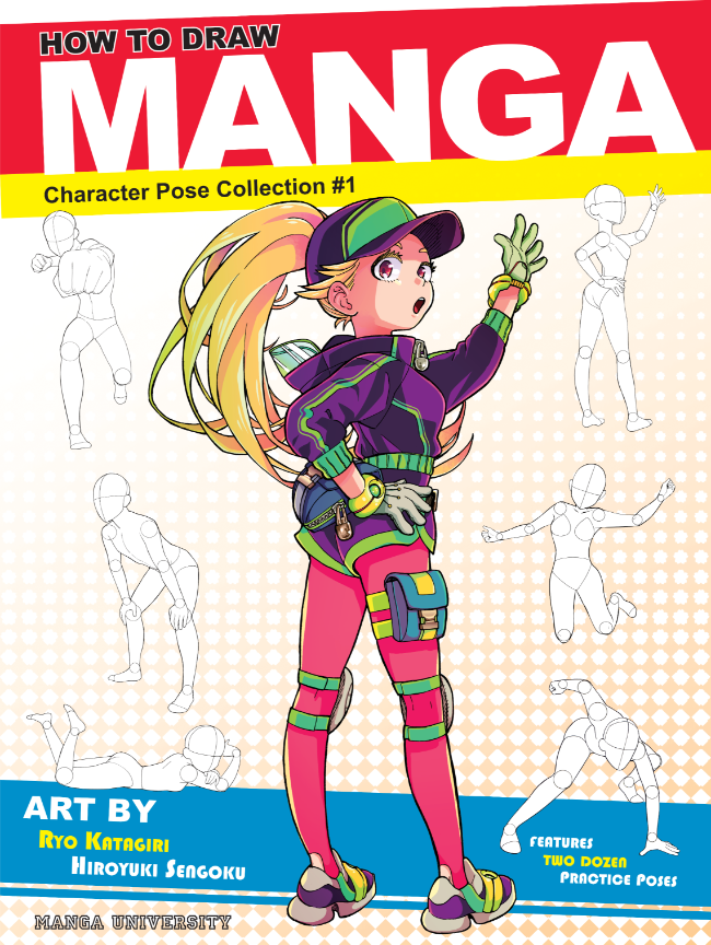 How to Draw Manga: Character Pose Collection #1 – Manga University ...