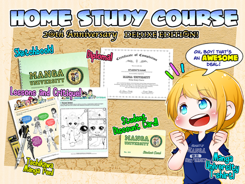 Manga University Home Study Course – MANGA UNIVERSITY CAMPUS STORE