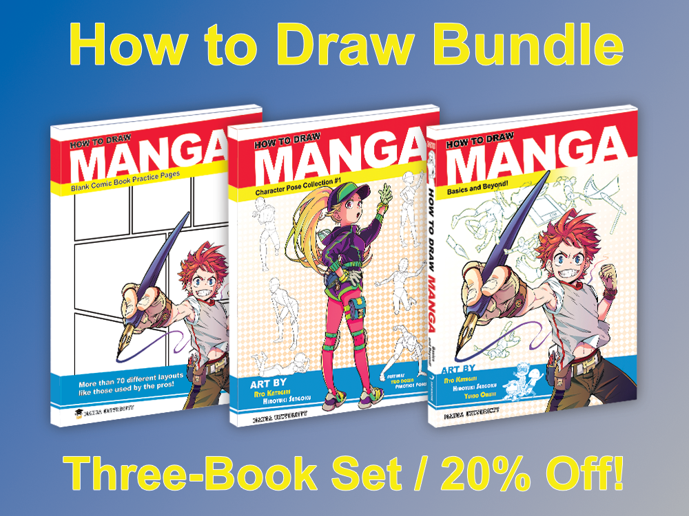 How to draw a Manga Page