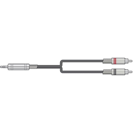 Cable 2 RCA Macho a 2 Jack 6.3mm Macho Mono 1.5m - Cetronic