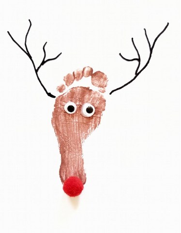 reindeer footprint craft