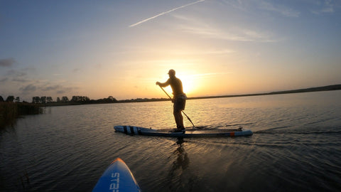 sunrise paddleboarding avon beach