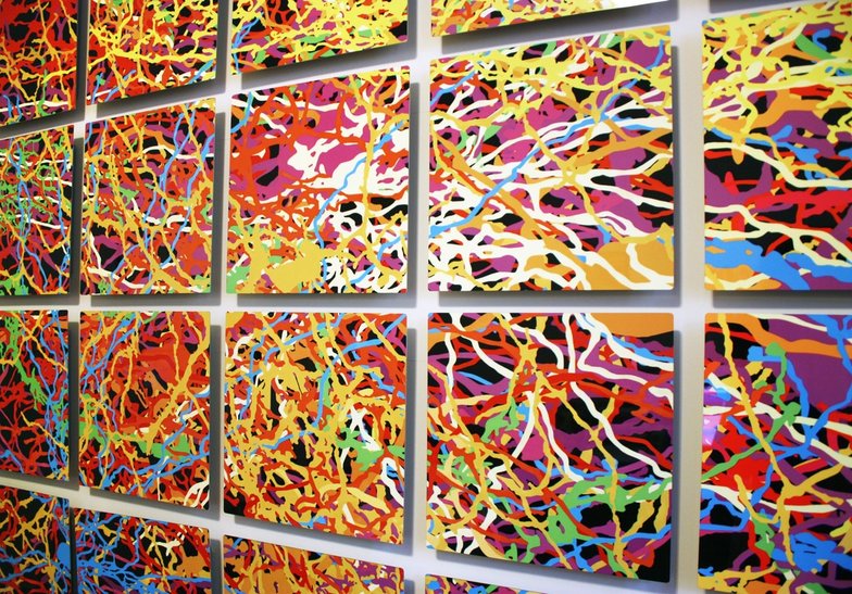Julia Butaine for Pollock painting neuro