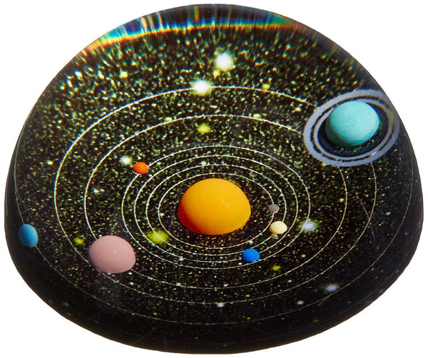 Planetarium Paperweight Solar System Gift