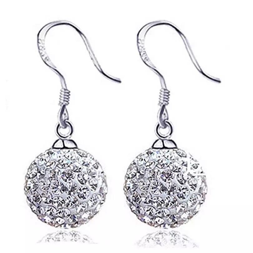 Light Pink Crystal Ball Drop Earrings – PRERTO E-COMMERCE PRIVATE LIMITED