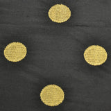 Polka Dot Pattern Silk Shantung Embroidery
