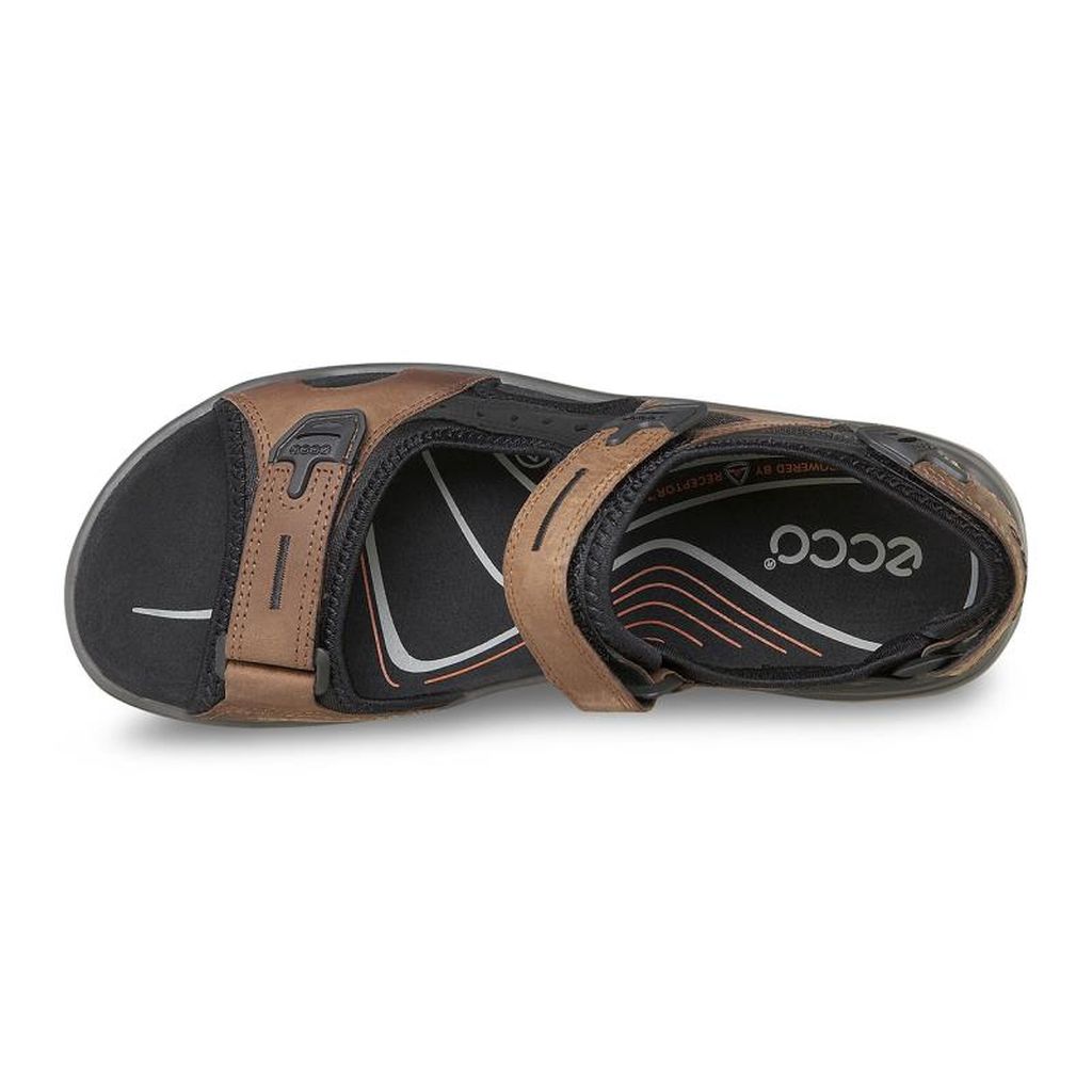 ecco black sandals