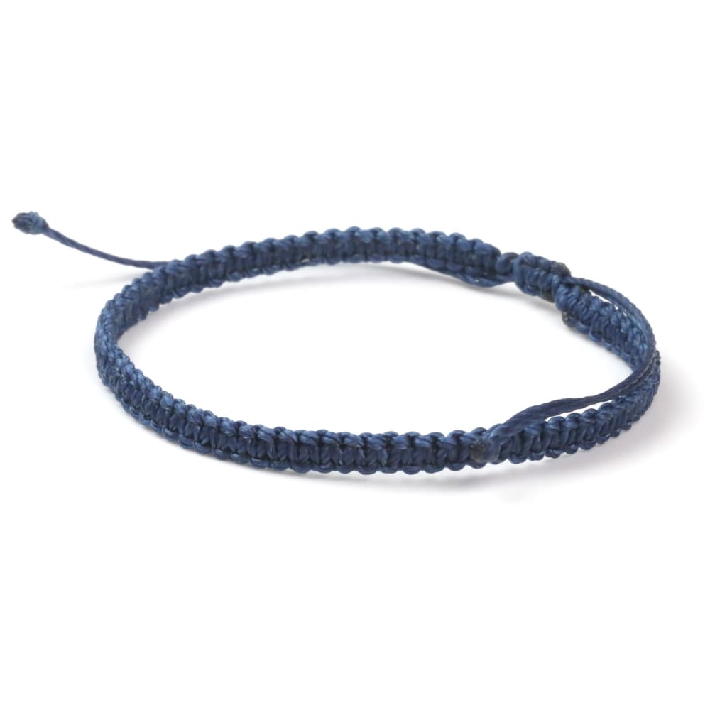 Navy Blue String Bracelet