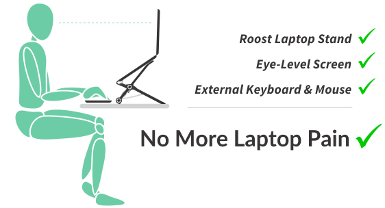 No More Laptop Pain - Perfect Laptop Ergonomics
