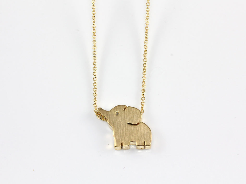 Baby Elephant Necklace | Hello Miss Apple