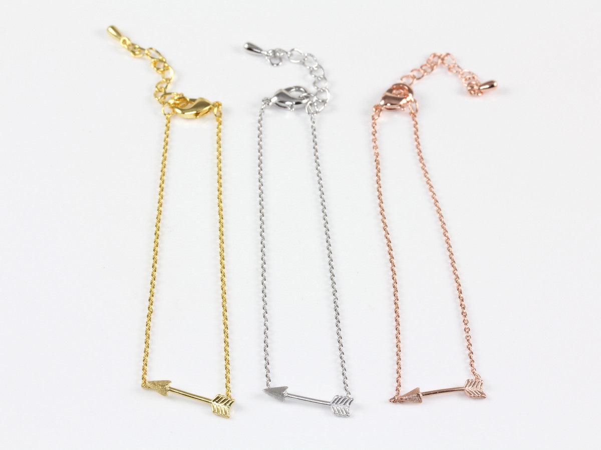 Tiny Arrow Bracelet – Hello Miss Apple