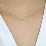 Gemini Zodiac Sign Diamond Necklace