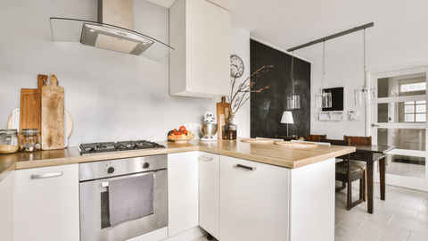 wood kitchen benchtop