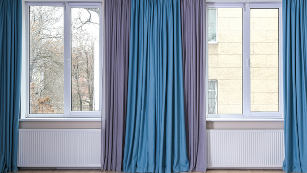 curtains on windows