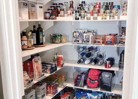 Well organized pantry