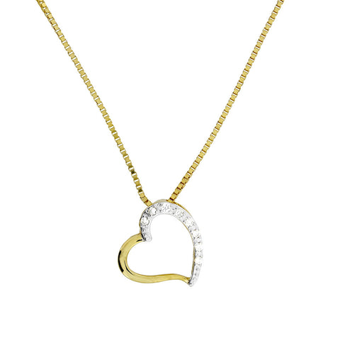 Diamond Heart Pendant