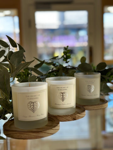 Three Heart of Yorkshire Candles