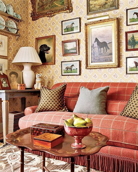 English Country House Gallery Wall