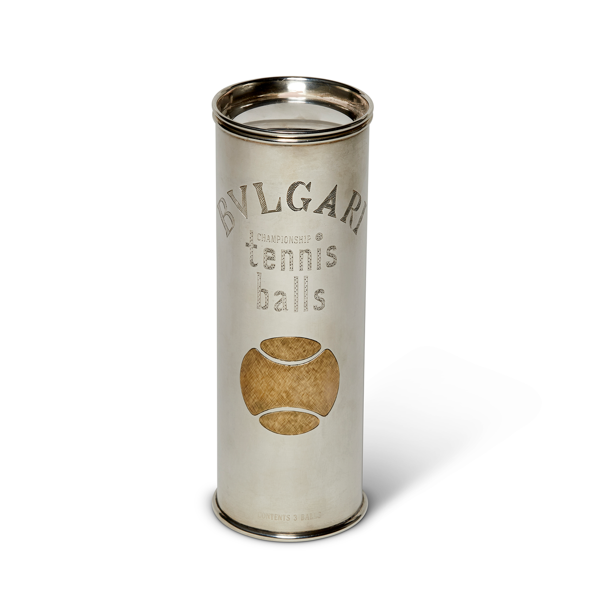 Bulgari Sterling Silver Tennis Ball Canister – Tiina Smith Jewelry