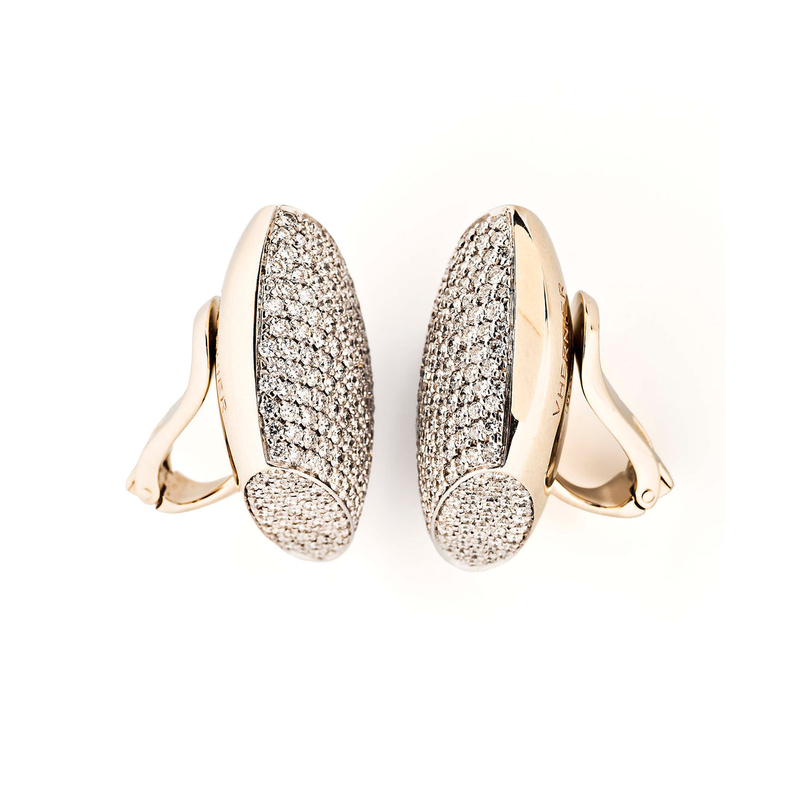 Vhernier Diamond Ear Clips | Tiina Smith Jewelry