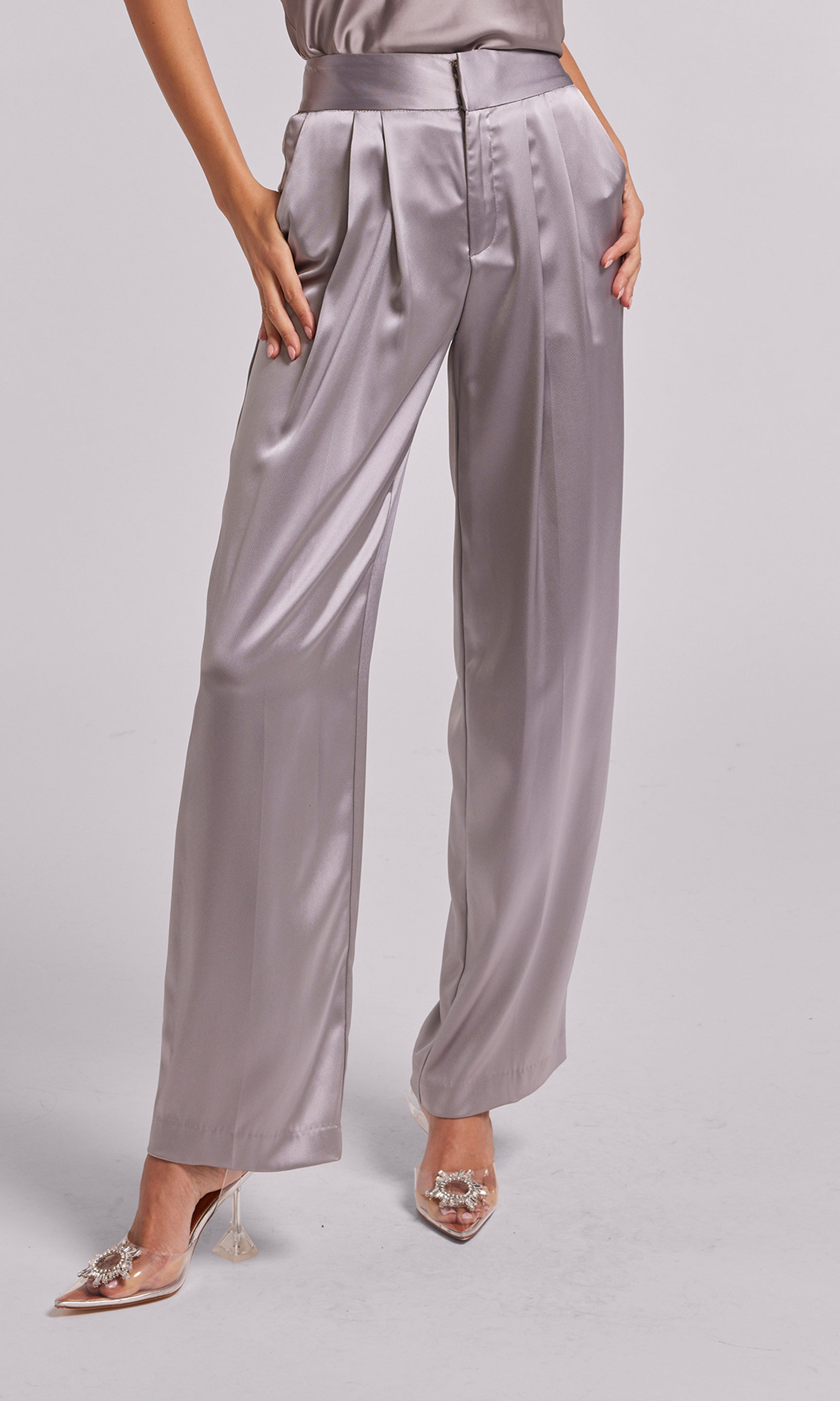 Peyton Trouser Pants in Satin curated on LTK